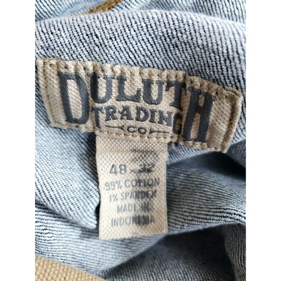 Duluth Trading Co Flex Ballroom Jeans Men's 48/32 Gusseted - Picture 5 of 7